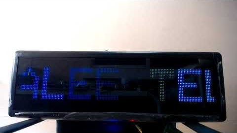 P10 arduino บอร์ดไฟวิ่งใช้ arduino 1/1