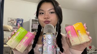 ASMR unboxing sonny angels (whispering, tapping, scratching) blind box