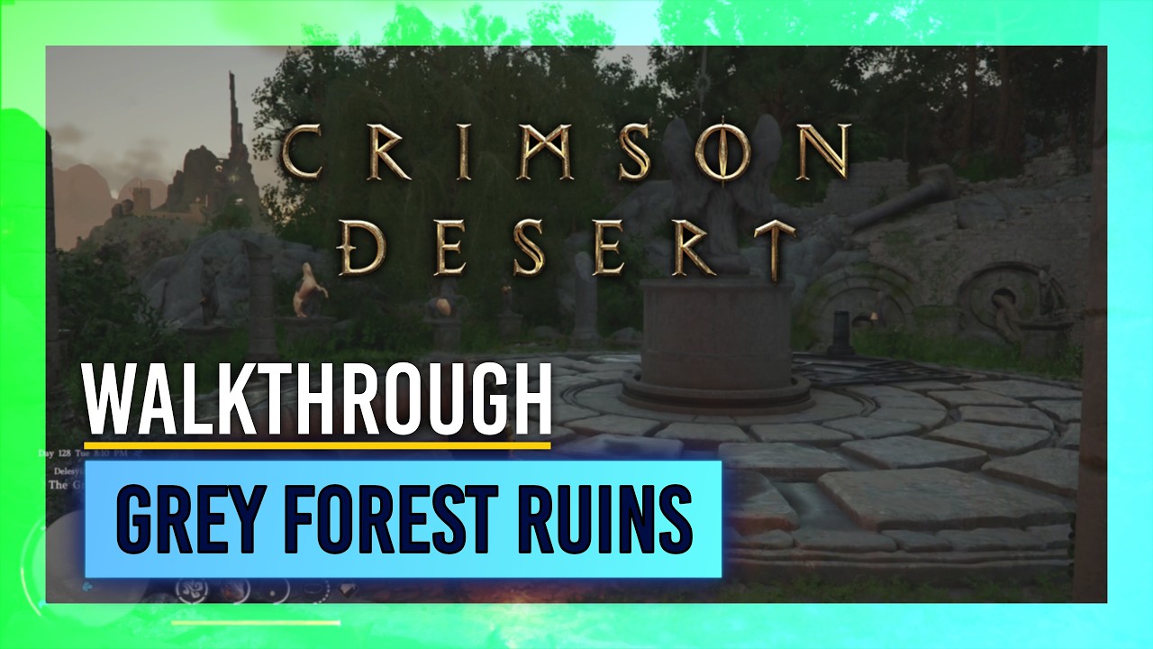 The Grey Forest Ancient Ruins Puzzle Solution | Crimson Desert thumbnail