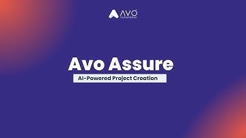 AI-Powered Project Creation in Avo Assure | Test Automation Made Easy