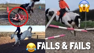 horse FALLS AND FAILS | Subscriber Edition pt.2 | equine mollie