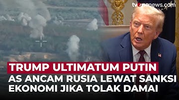 Trump Ancam Jatuhkan Sanksi Ekonomi jika Putin Tolak Gencatan Senjata | OneNews Update
