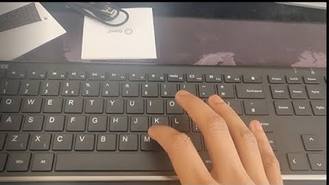 Typing Test (Sound)  - Arteck 2.4G Wireless Keyboard with Numeric Keypad (Amazon