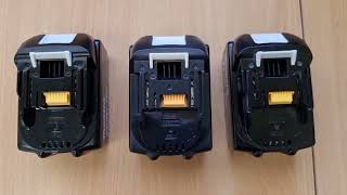 Identifying Fake Counterfeit Makita 18v Batteries Sold online