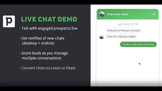 LeadBooster Live Chat Tutorial - Quality Conversations with Quality Leads - Pipedrive