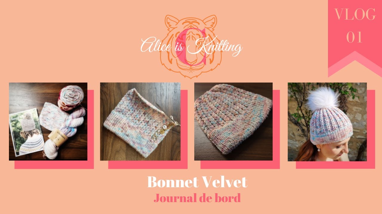 Le bonnet Velvet au tricot - Binge Tricot