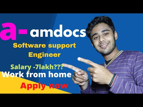 Amdocs Recruitment Drive | 2021, 2022 Batch Freshers | Software Support Engineer #Work fromhomejobs