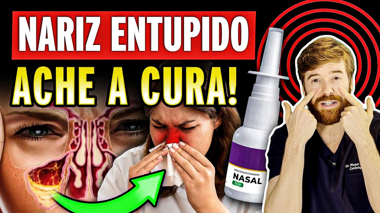 O Perigo Oculto do Nariz Entupido: O Vício em Gotas Afeta o seu Coração!