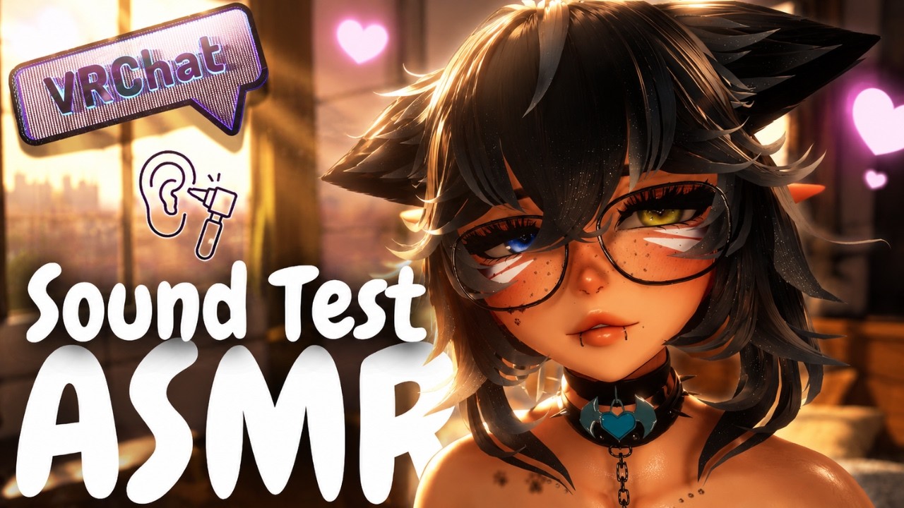【ASMR VRChat】Testing Your Ears ♥ Medical Roleplay ♥ Comfort ♥ Personal Attention