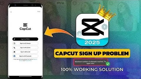 Capcut sign up 2025 || How to solve capcut sign up problem || no internet connection #capcut
