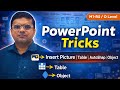 PowerPoint Insert Picture, Table, AutoShape &amp; Object Full Tutorial | O Level M1-R5