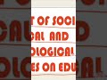 MSC Nursing 1st year l Impact of Social, Political and Technological Changes on Education |