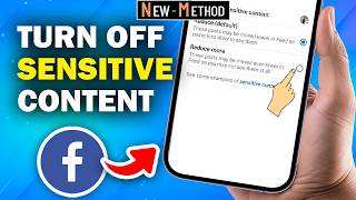 How to Turn OFF Sensitive Content on Facebook! (New Update)