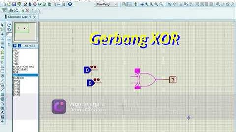 Gerbang Logika AND, OR, NAND, NOR XOR , X-NOR, Bubble AND dan Bubble OR