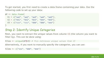 How to Export Filtered Columns as Separate XLSX Files from a Data Frame in R