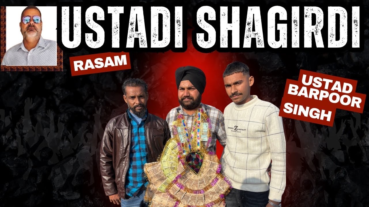 USTAD BARPOOR SINGH NE SURINDER OR AMAN KO SHAGIRDI DI