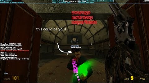 average metrocop experience (GMOD 9)