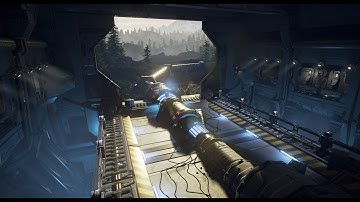 Creating a quick Unreal Engine 4 Scifi Scene