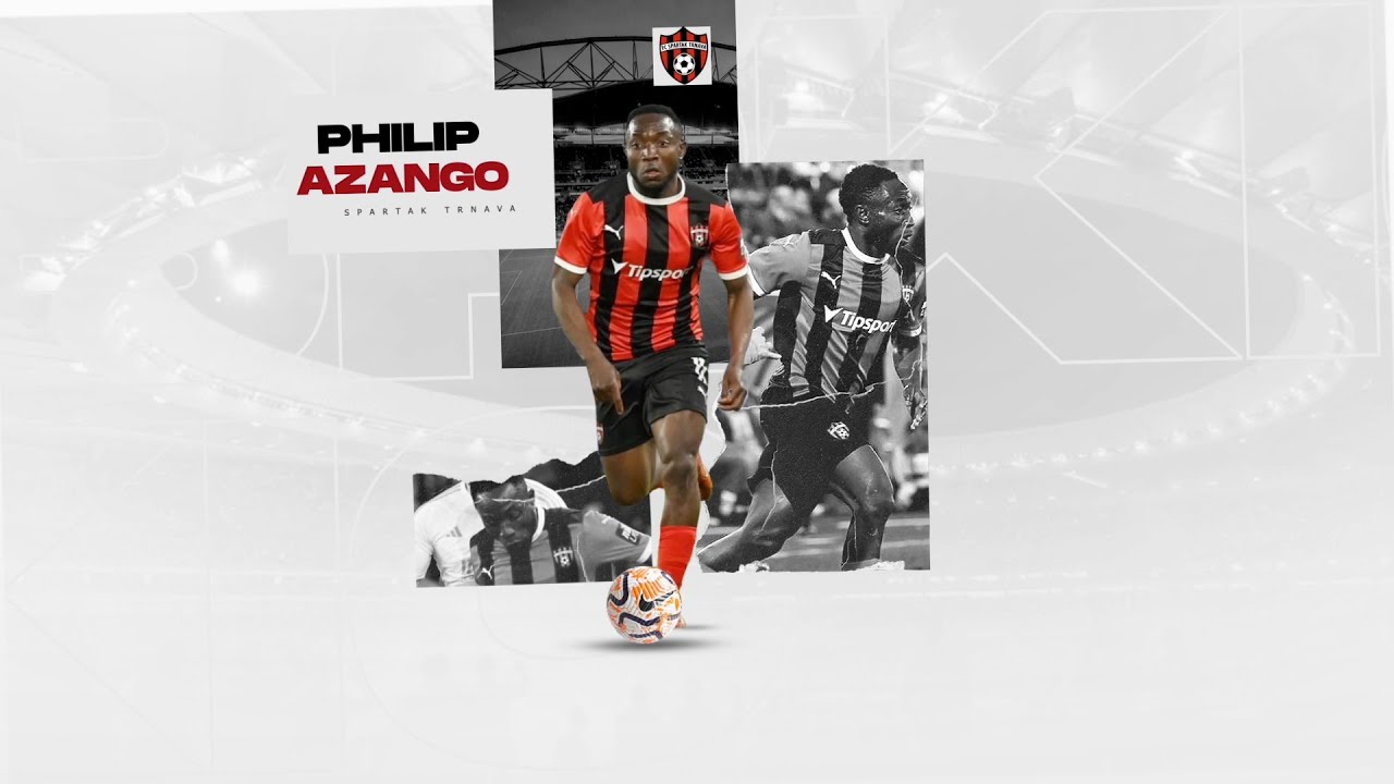 Azango Philip Azango Right Winger Spartak Trnava 23/24 Highlights - YouTube
