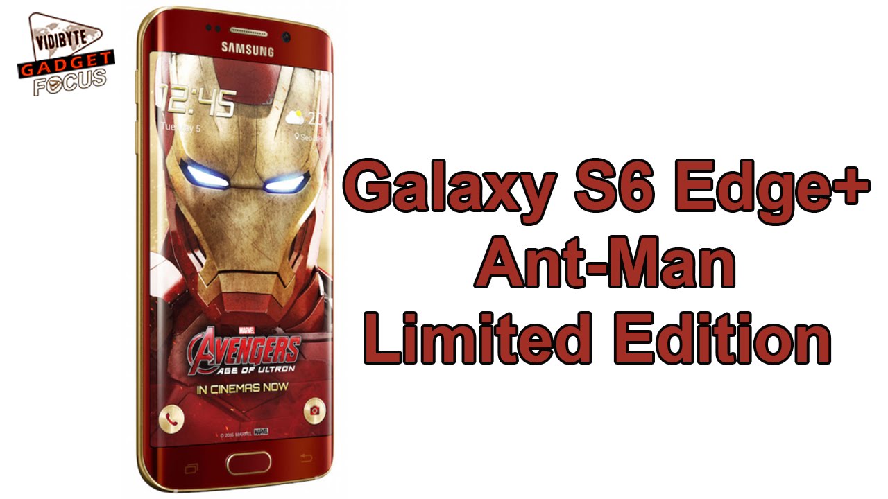 Presentan en China el Galaxy S6 Edge+ Ant-Man Edition