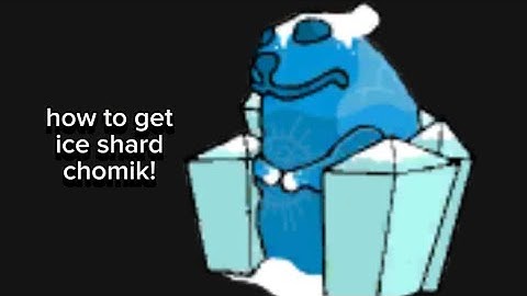 how to get ice shard chomik! (find the chomiks)