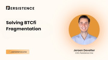 Solving BTCfi Fragmentation: Persistence One