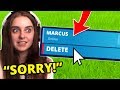 Chat CONTROLS my life | DELETING Boyfriend in Fortnite