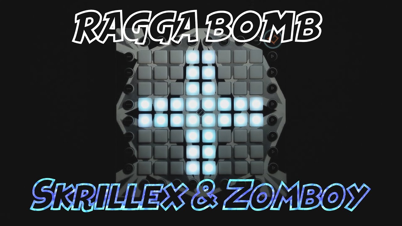 Skrillex - Ragga Bomb (Skrillex & Zomboy Remix) Launchpad Pro cover