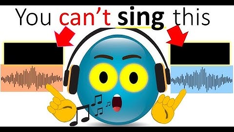 How Fast can you Sing this...