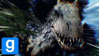 THE INDOMINUS REX is TERRIFYING... | GMOD Hide & Seek