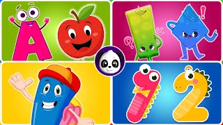 Best Learn ABC Phonics Shapes Numbers Colors | Preschool Learning Videos For 3 Year Olds #005 screenshot 5