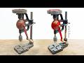 Old Drill Press Restoration - Tool Restoration NO Power Tools