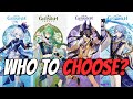 Furina Vs Baizhu Vs Cyno Vs Ayato | Who Should You Pull? (Genshin 4.2)