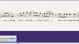 How Can I Keep from Singing - Bass