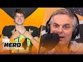 Justin Herbert compares his game to Matt Ryan, talks Draft, Chargers, Oregon & more | NFL | THE HERD