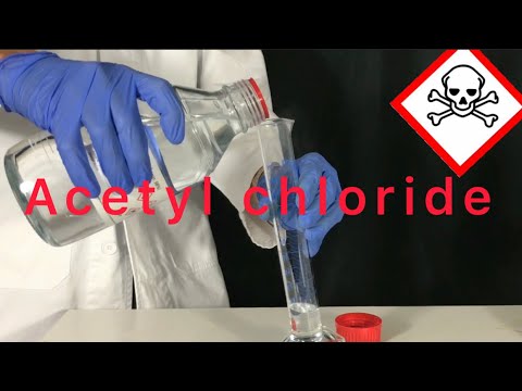 Video: Wie lautet die Formel von Acetylchlorid?