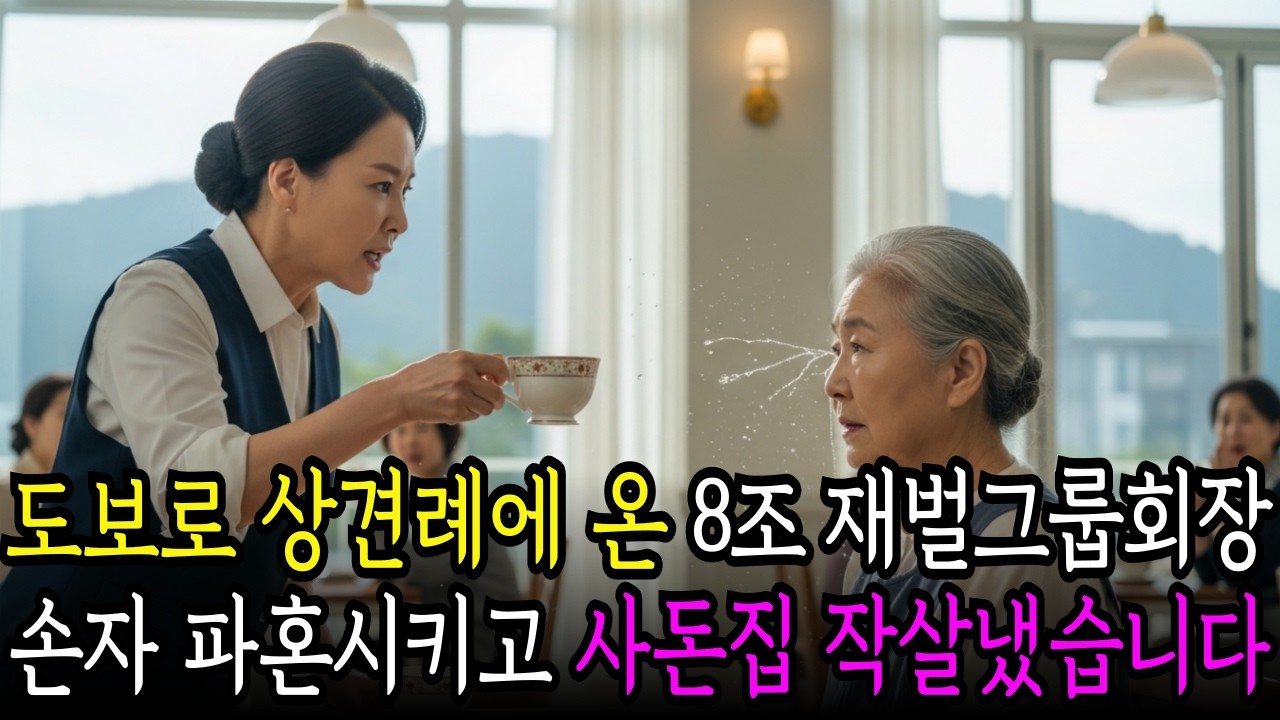 상견례날 걸어서 온 재벌회장.... 손자 결혼 뒤엎어버리고 사돈댁 박살내는데...