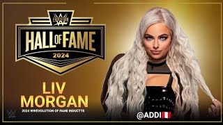 Liv Morgan Is Inducted Into The Hall Of Fame (2024) - wwevolution