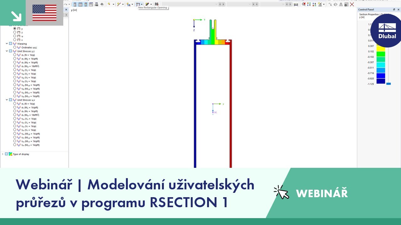 [EN] Webinář | Modelování uživatelských průřezů v programu RSECTION 1 ...