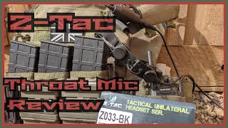 Z-Tac Throat Mic Review | Do Throat Mics Work? | Magfed Gear Reviews