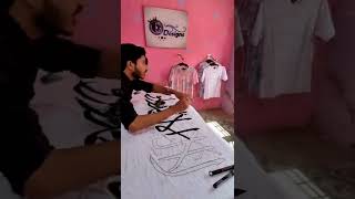 islamic Flag making Process...✨✨🏳️ | G - designs ⚡| Flag making | Rabbi Ul Awwal| Eid_milaad #short