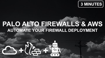 How to deploy a Palo Alto Firewall in AWS via CloudFormation to protect your WEB Servers.