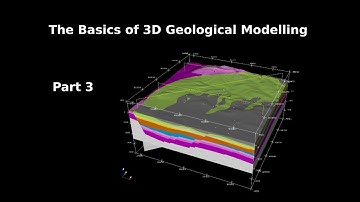 3D Geological modelling : Part 3
