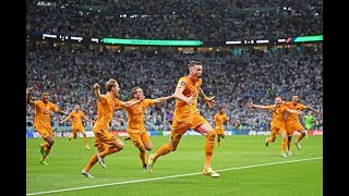 Wout Weghorst's amazing equalizer against Argentina 2022 World Cup