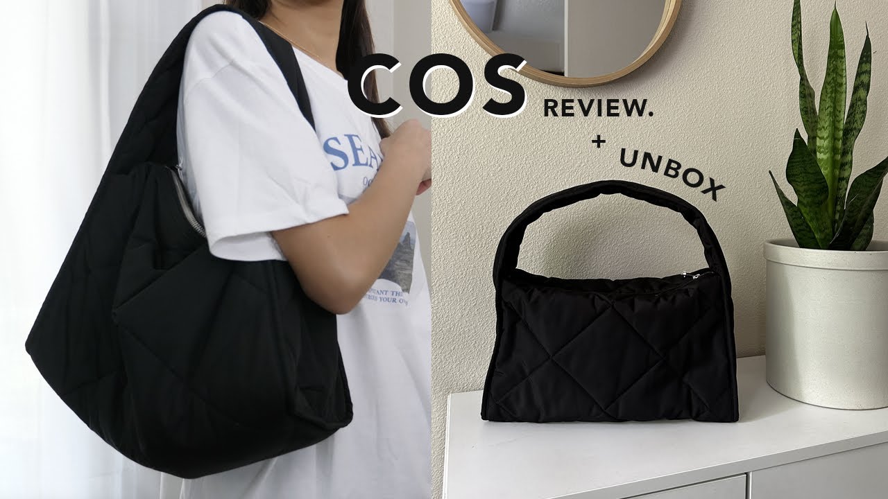 Unboxing New- in COS Quilted Shoulder Bag 2023