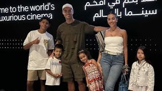 Cristiano Ronaldo and Georgina Rodriguez whit family numbers love