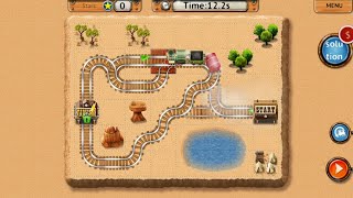 Rail Maze 2: Train Puzzler | Level 1 To 12 | Walkthrough #1 screenshot 4