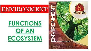 TTL - ENV. -3 - Functions of an Ecosystem - GS Batch 2019 || UPSC || IAS || Civil Services
