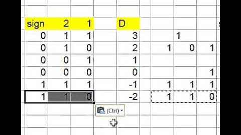 binary negative numbers