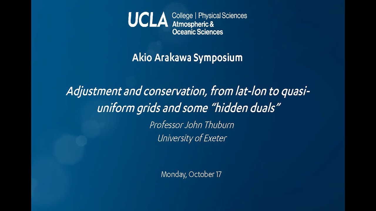 Keynote Talk: Professor John Thuburn, University of Exeter